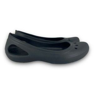 Crocs Kadee Ballets Flats 11215 Slip On Iconic Comfort Cushioned Black Women 7